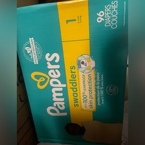 Bundle of size 1 diapers for mommytobe